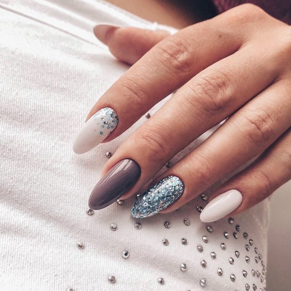 Маникюр на длинные