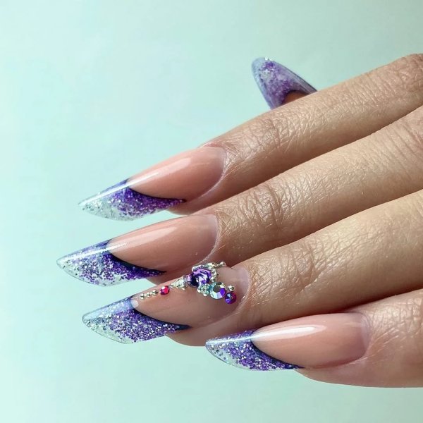 Ажурный маникюр