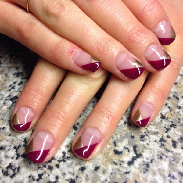 Красивые короткие ногти