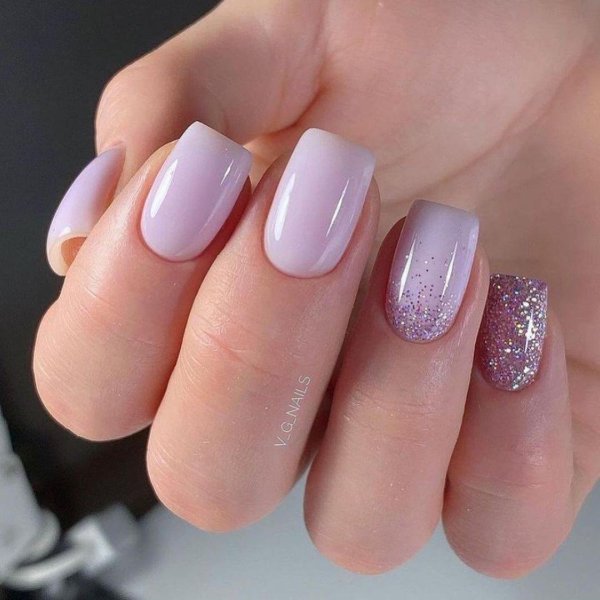 Ногти нежные