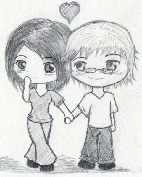 Любовь карандашом