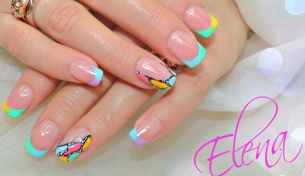 Ногти фуксия 2022