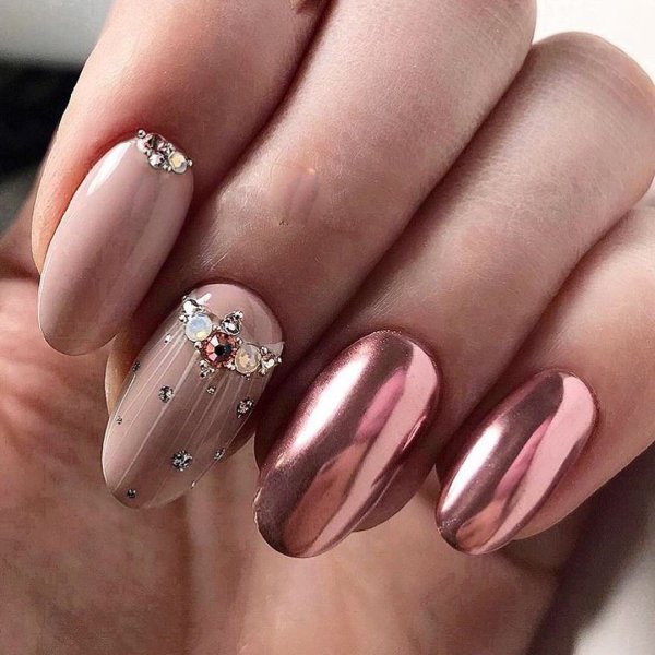 Маникюр 2022 миндаль втирка