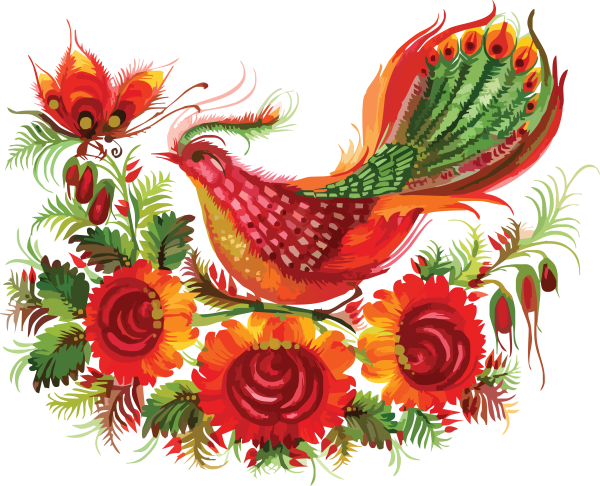 Хохлома узор