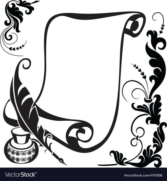 Вензеля по углам