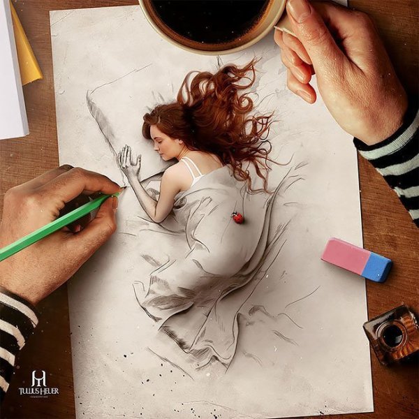 Любовь карандашом