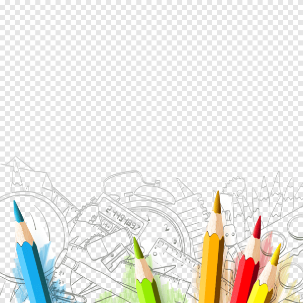 Фон для презентации карандаши