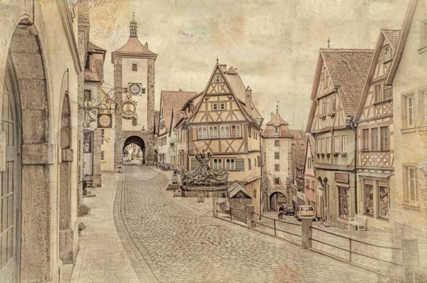 Роберт Файнэл городской пейзаж