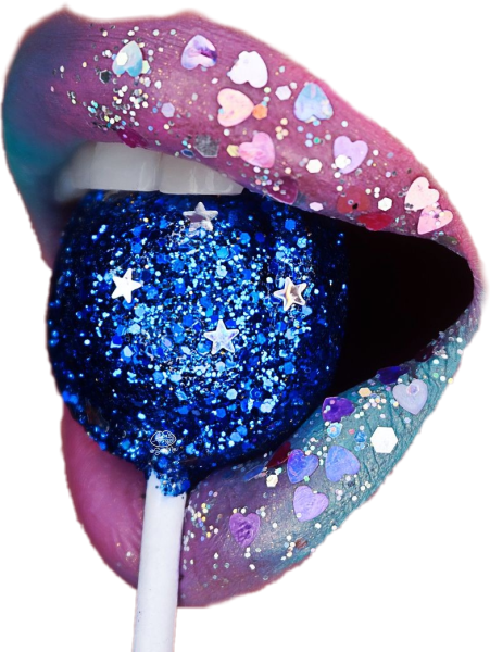 Рисунки с блестками