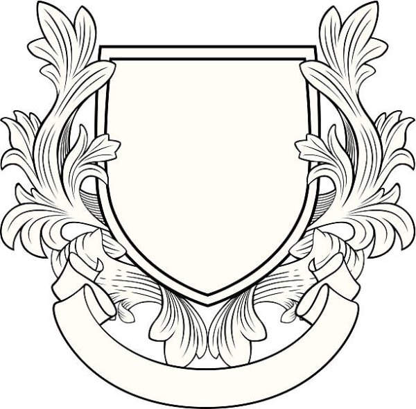 Трафареты гербов