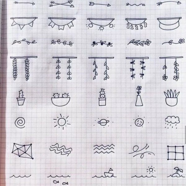 Украшение конспектов