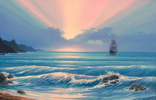 Сказочное море