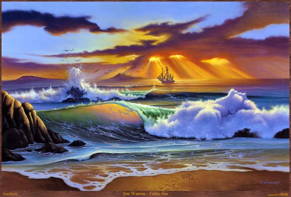 Художник Джим Уоррен (Jim Warren)