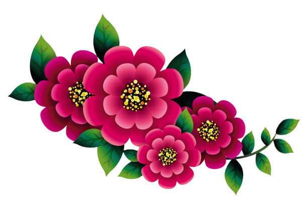 Цветочки для украшения