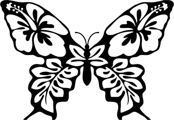 Бабочки для вырезания