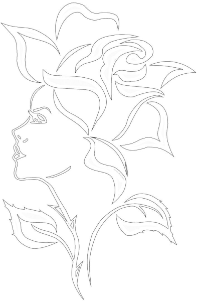 Весенние вытынанки