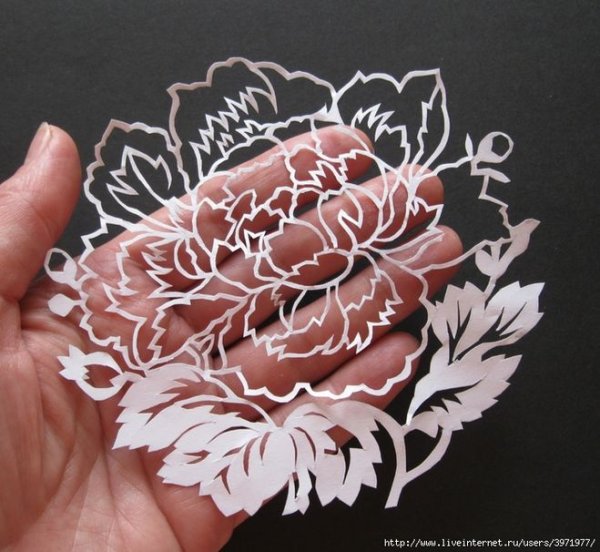 Техника вырезания из бумаги