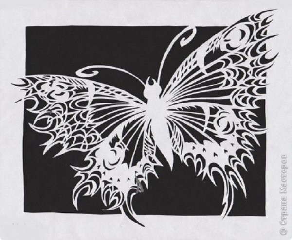 Сердечко черно белое