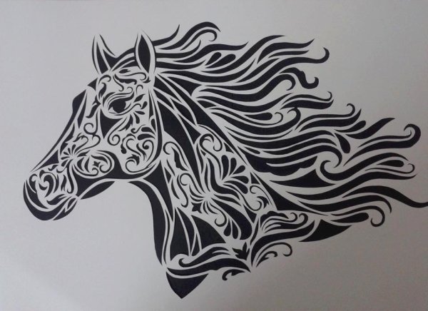 Трафареты узоров для вырезания