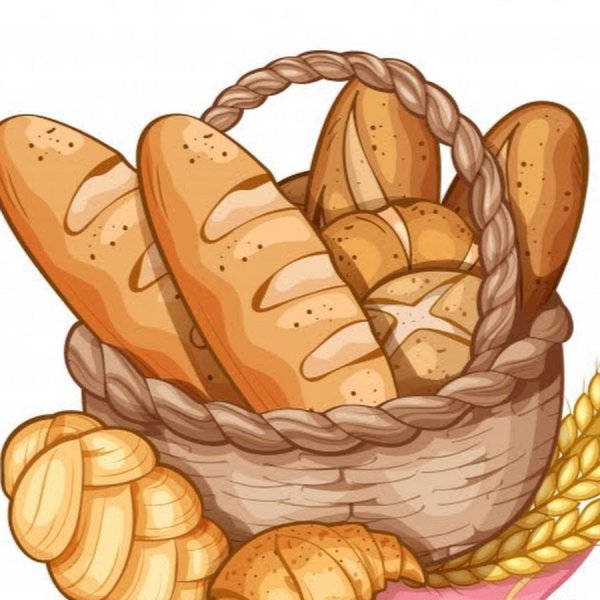 Корзина с булками