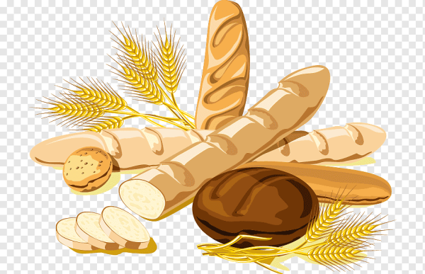 Иллюстрации хлебобулочных изделий для детей