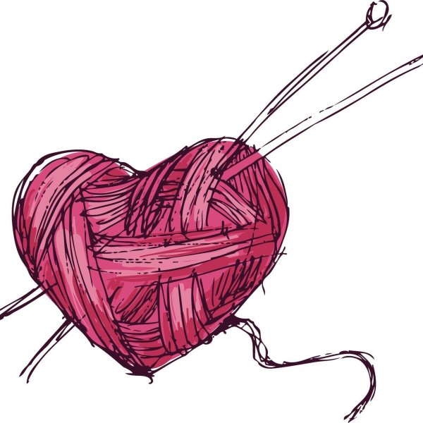 Клубок ниток рисунок