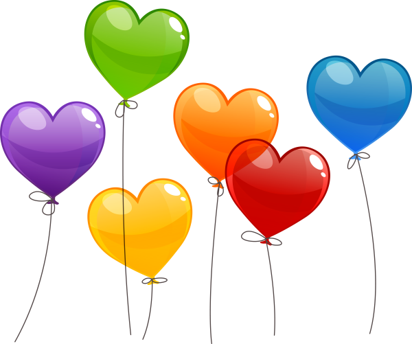 Рисование акварелью воздушные шары