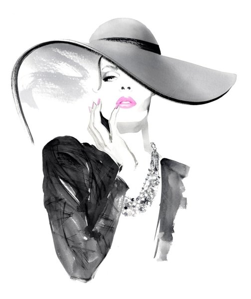 Нарисовать девушку