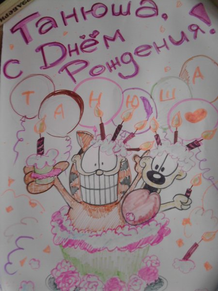 С днём рождения Мальвина