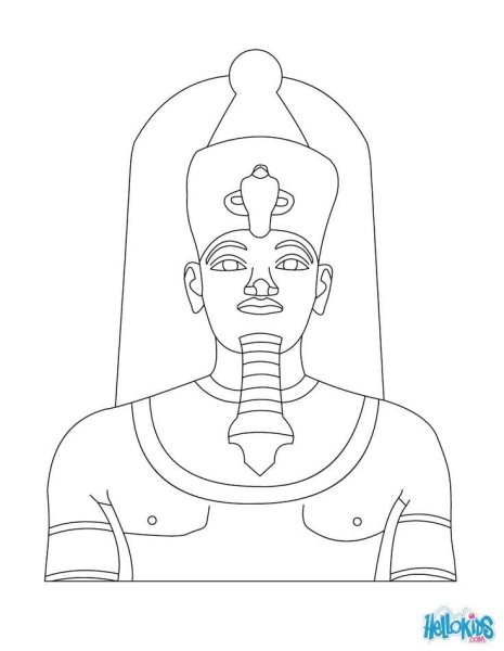 Искусство древнего Египта рисунок легкий