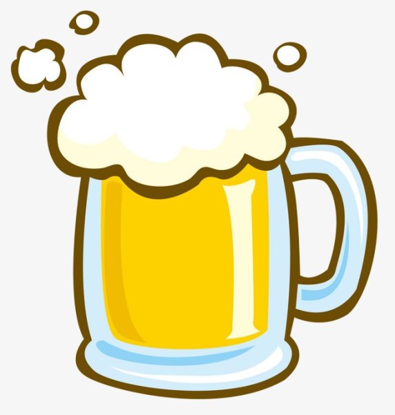 Пивная Кружка карандашом