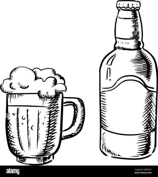 Пиво раскраска