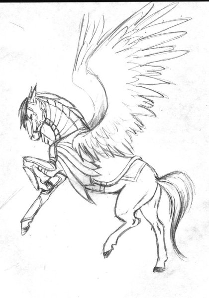 Рисунки пегасов
