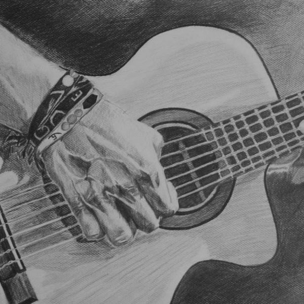 Гитарист референс позы