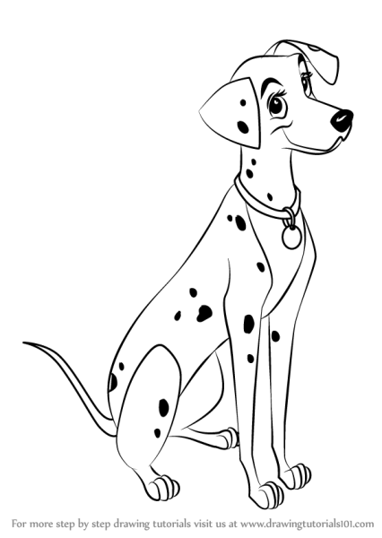101 Далматинец раскраска Понго