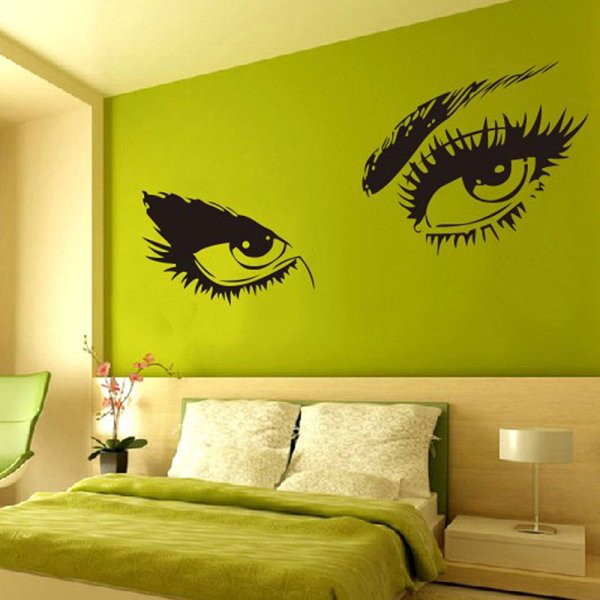 Наклейки на стену в спальню