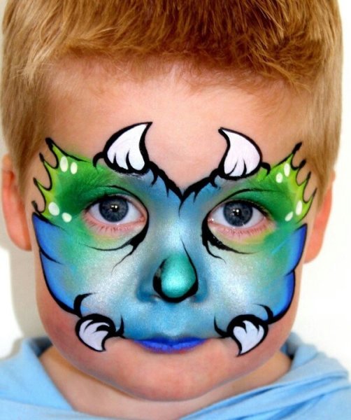 Аквагрим рыба