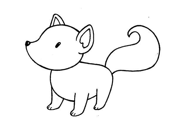 Этапы рисования лисы