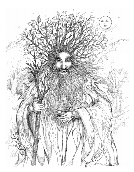 Лесной царь срисовать