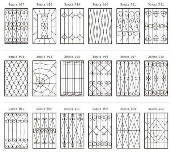 Решетки на окна размер 1.400 1.400