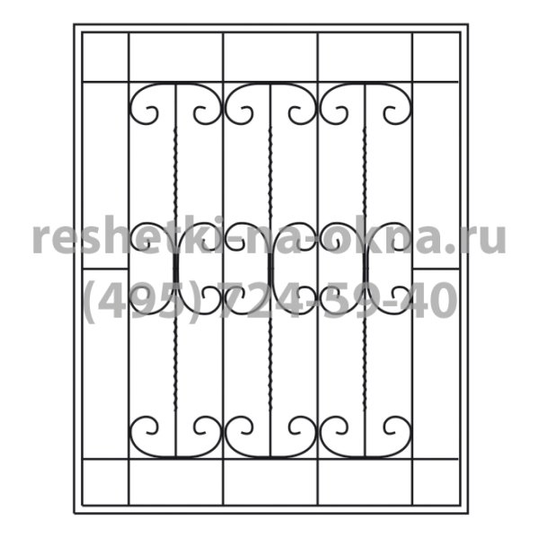 Металлические решетки на окна для дачи своими руками