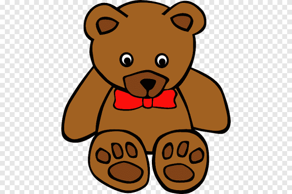 Самые легкие рисунки медвежонка