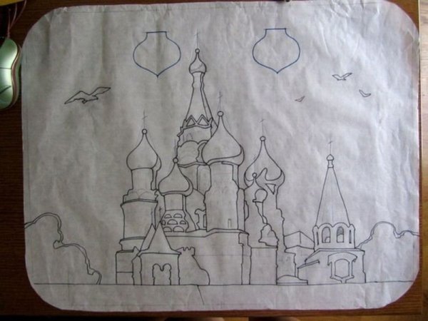 Московский собор Василия Блаженного изо