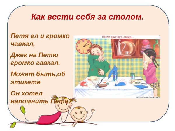 Правда поведения в школе.