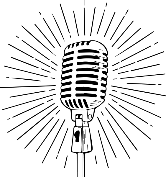 Постер микрофон