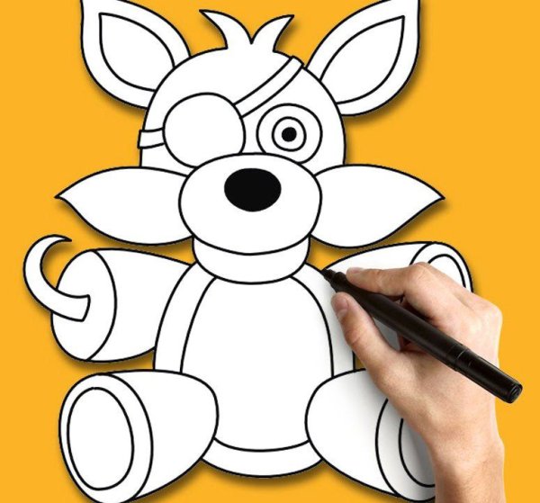 Картинки ФНАФ для срисовки