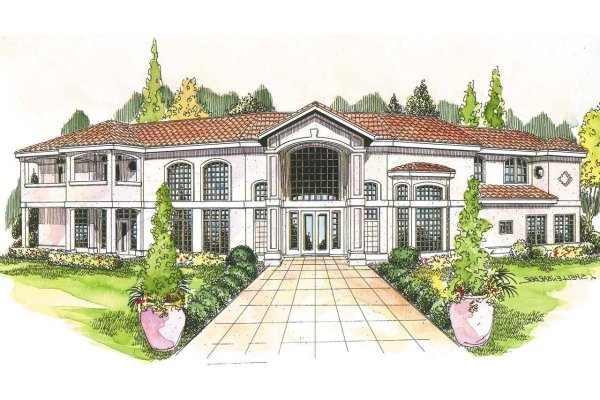 Вилла на прозрачном фоне