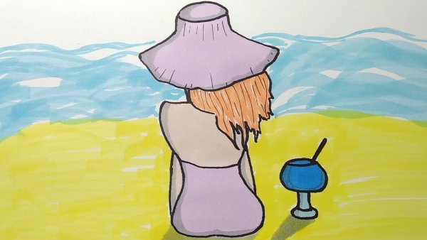 Алмазная мозаика Божья коровка