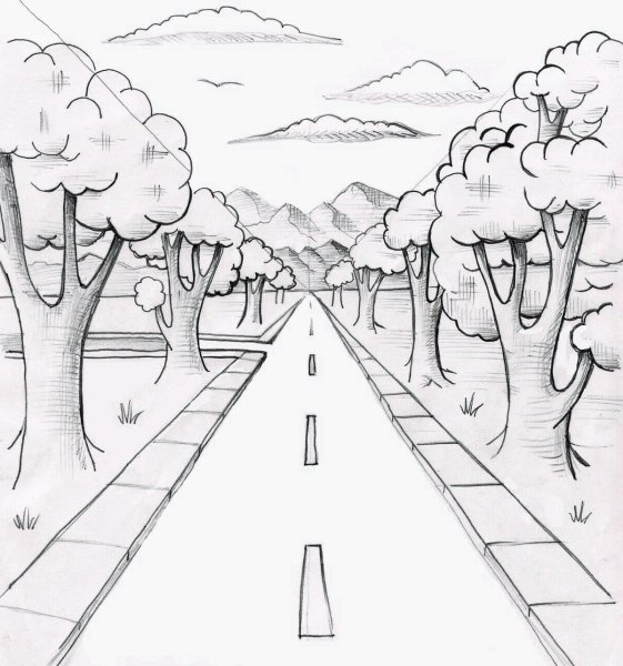 Перспектива рисунок