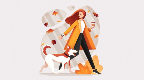 Флэт стиль в иллюстрации